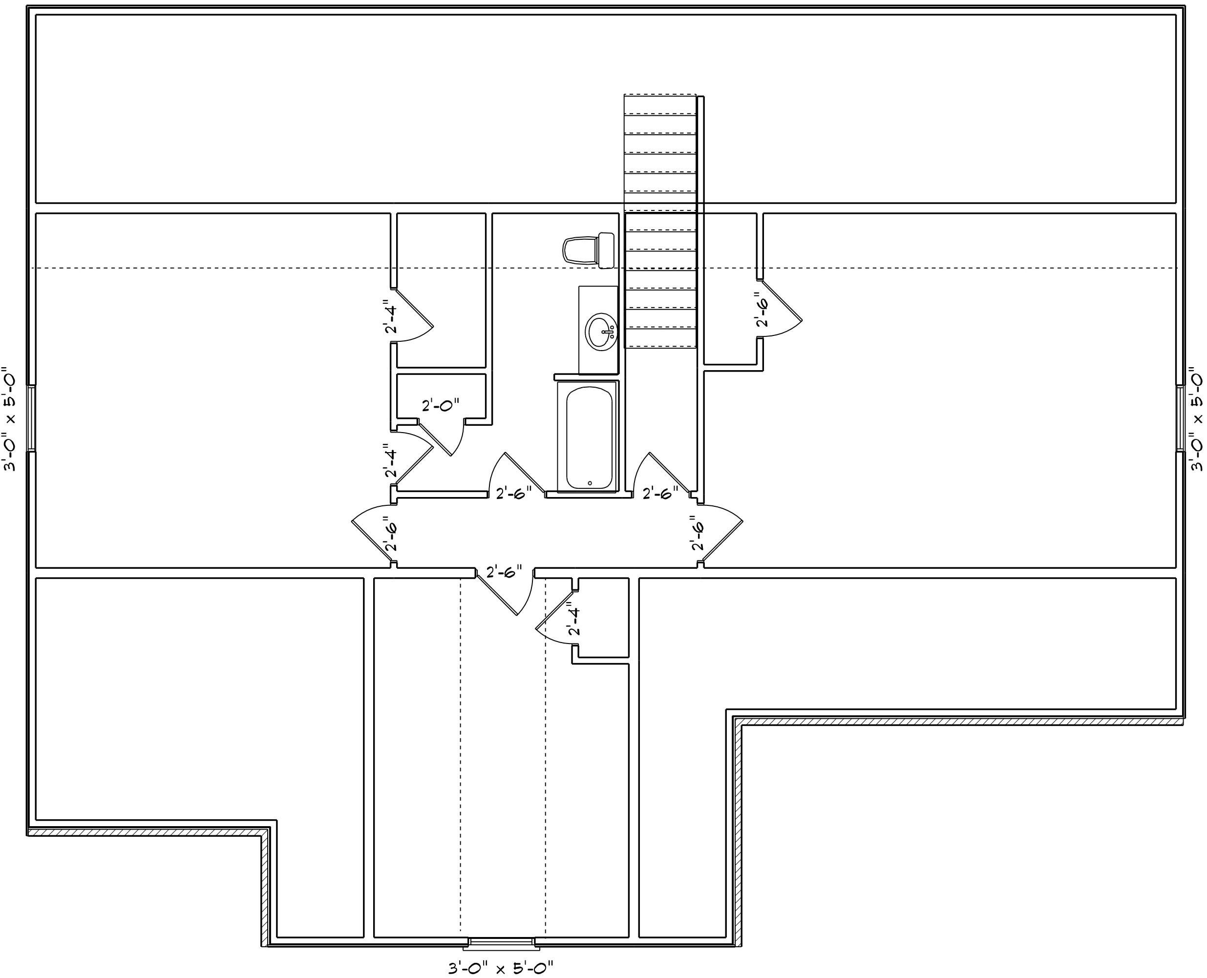Kansas Plus Second Floor floor plan layout — Sterchi Homes new construction in Fieldstone